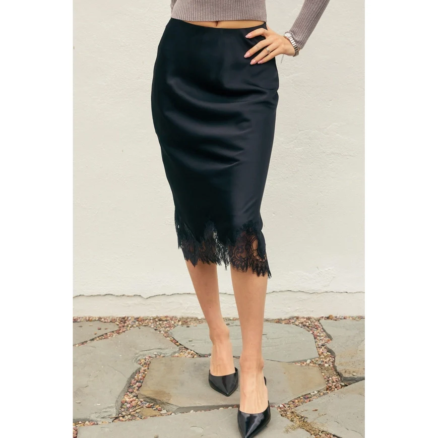 Diamond Lace Slip Skirt - Image 15