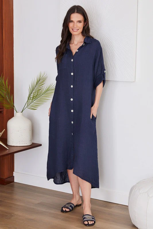 Level Up Linen Dress - Image 2