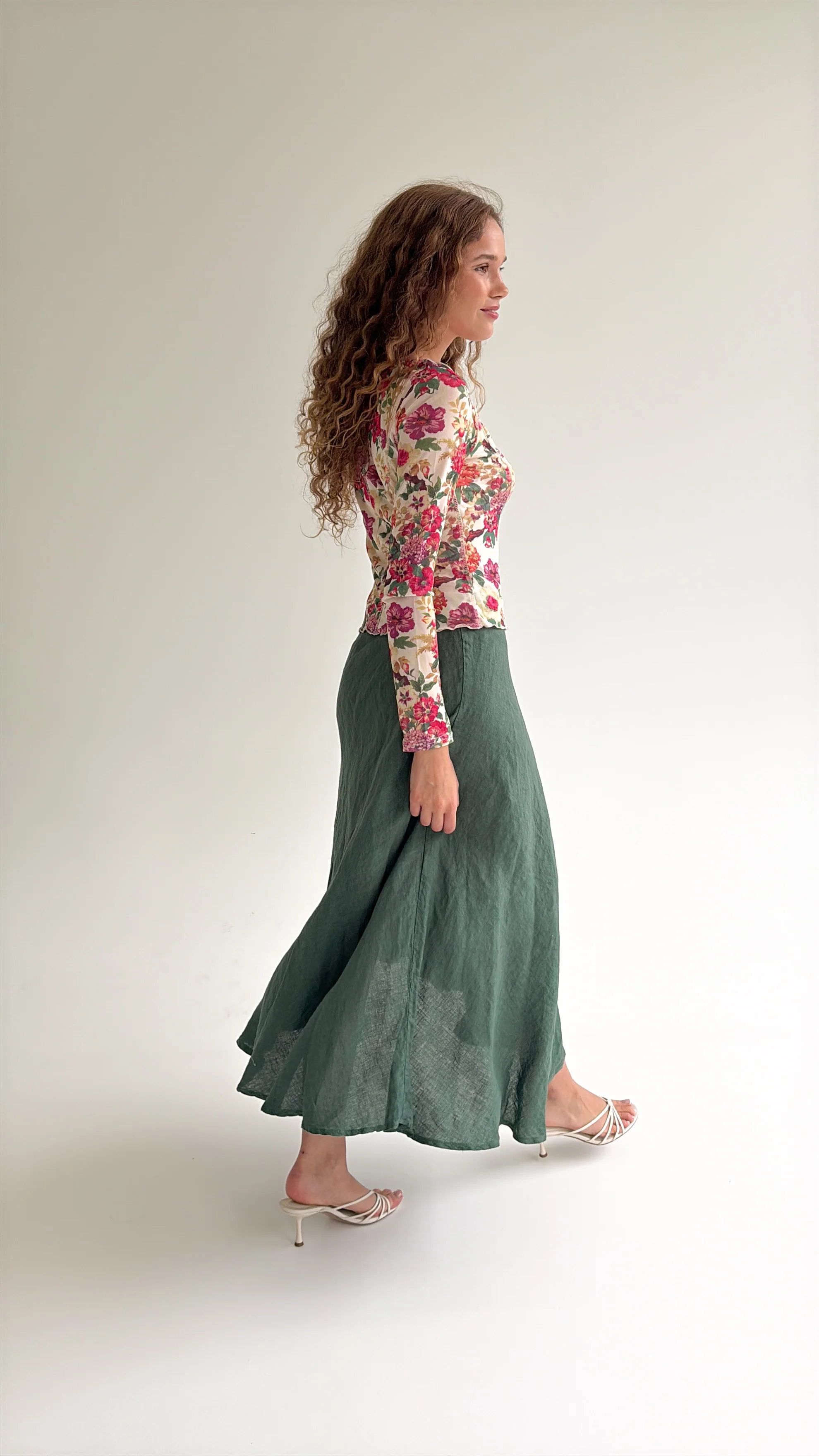 Pretty Little Linen Skirt - Image 14