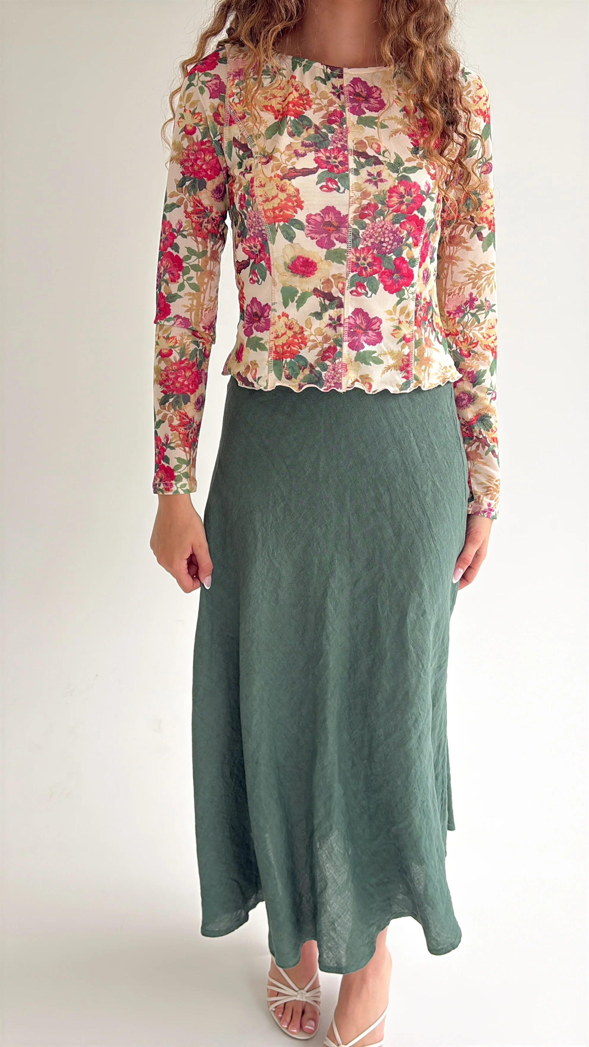 Pretty Little Linen Skirt - Image 16