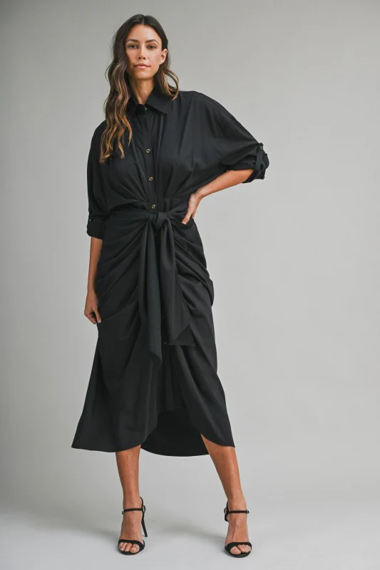 Malibu Dress Tencel Long Sleeve - Image 7