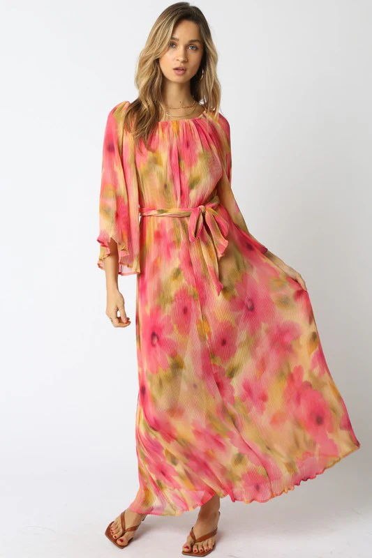 Melani Plisse Dress - Image 2