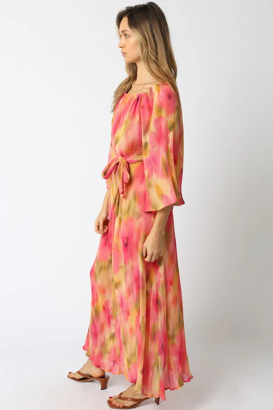 Melani Plisse Dress - Image 3