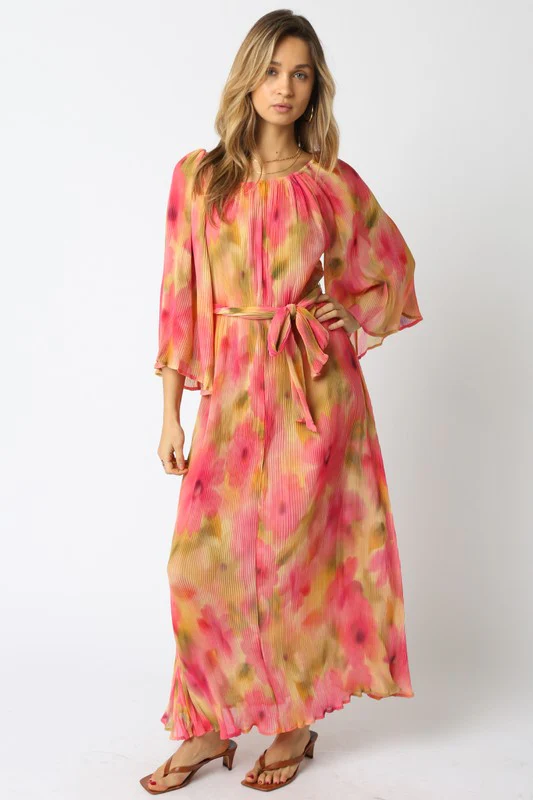 Melani Plisse Dress - Image 4