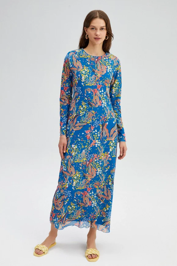 Gimme Mesh Printed Dress