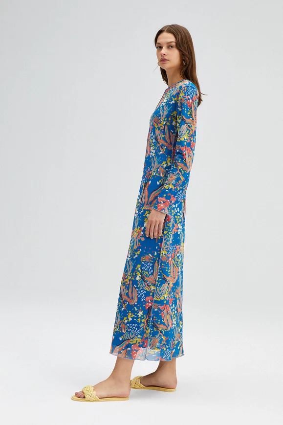 Gimme Mesh Printed Dress - Image 3