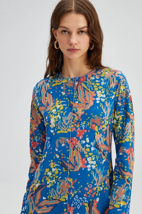 Gimme Mesh Printed Dress - Image 4