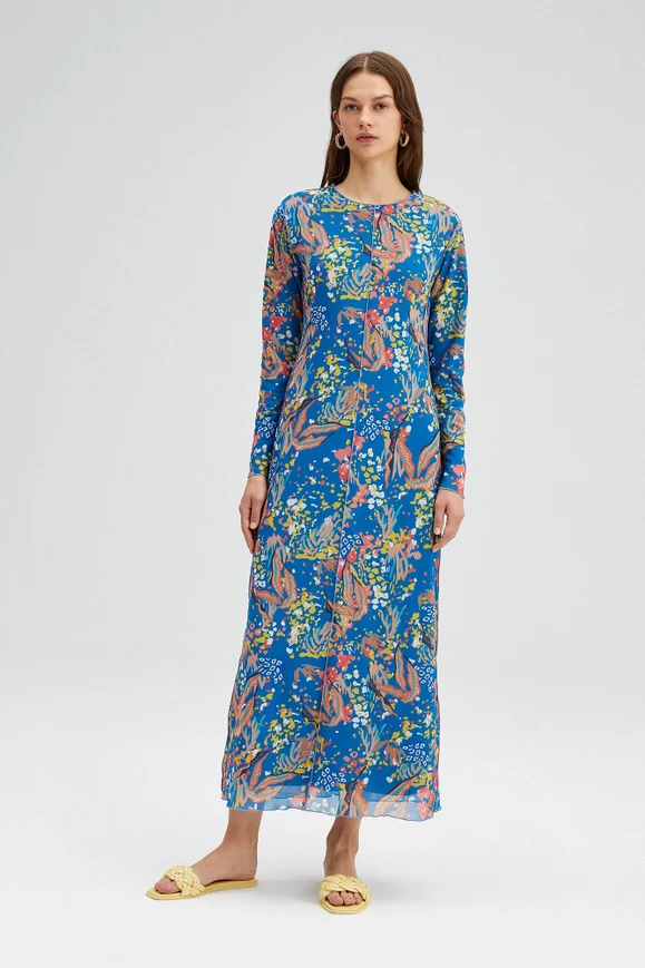 Gimme Mesh Printed Dress - Image 5