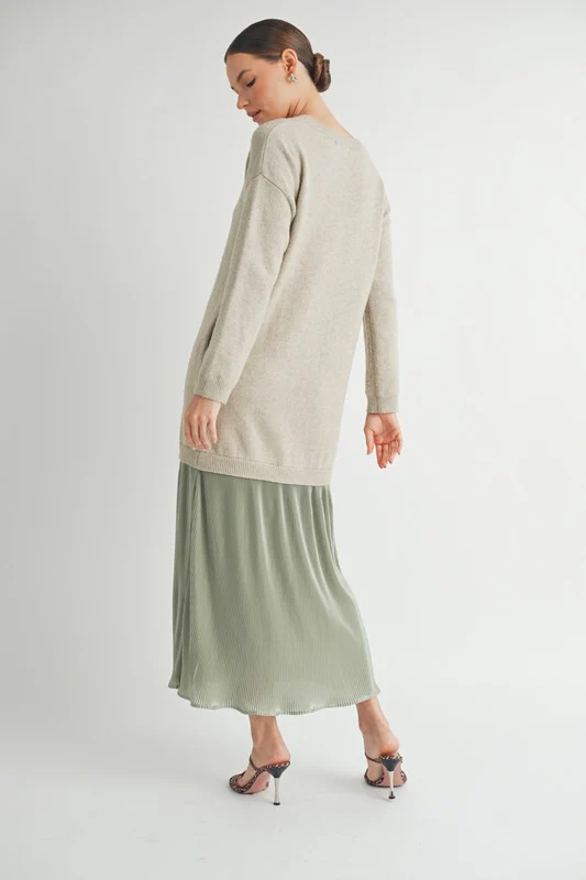 October Knit Maxi Dress - Image 3