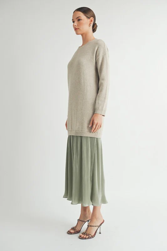 October Knit Maxi Dress - Image 4