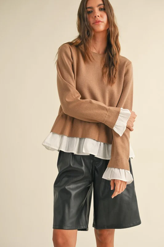 Lindsey Sweater Top - Image 2