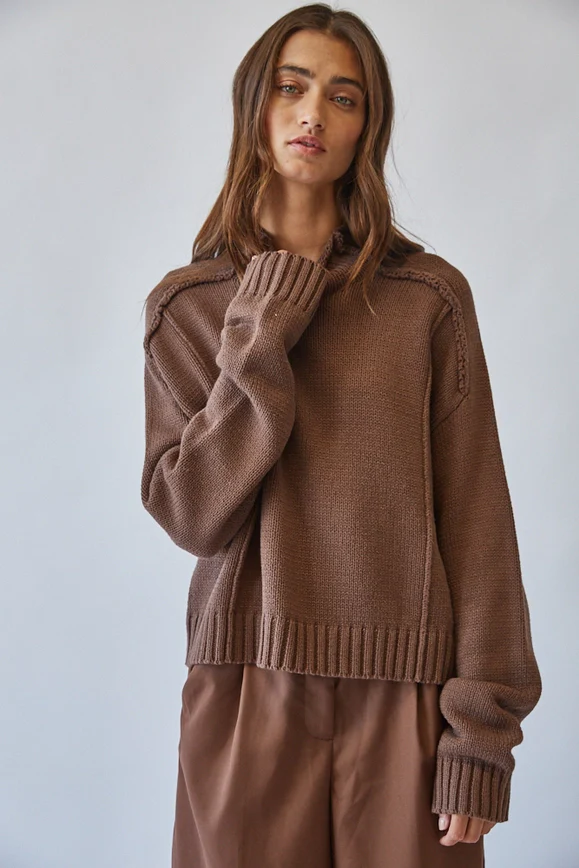 Chocolate Charm Sweater - Image 4