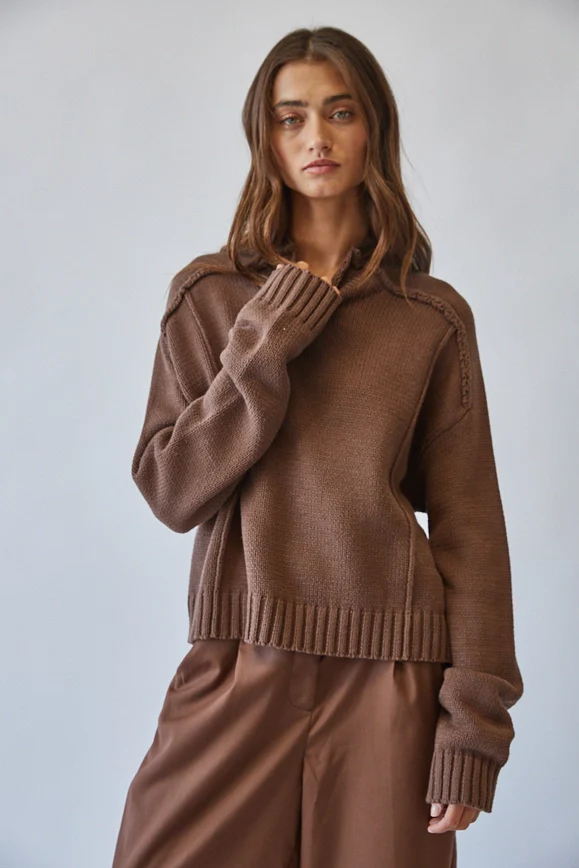 Chocolate Charm Sweater - Image 6