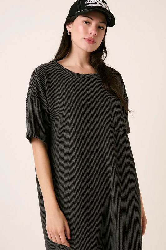 In A Minute Tee Dress - Image 12
