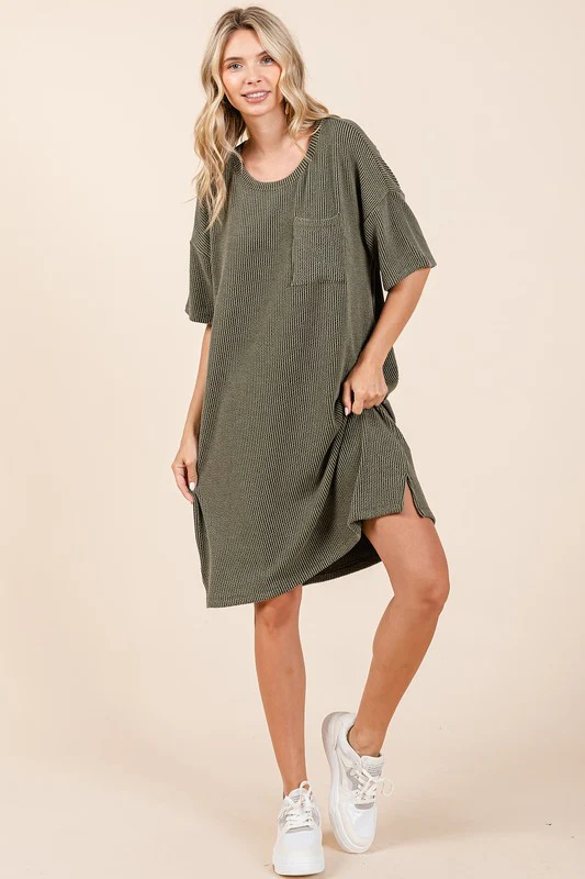 In A Minute Tee Dress - Image 2