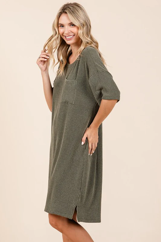 In A Minute Tee Dress - Image 3
