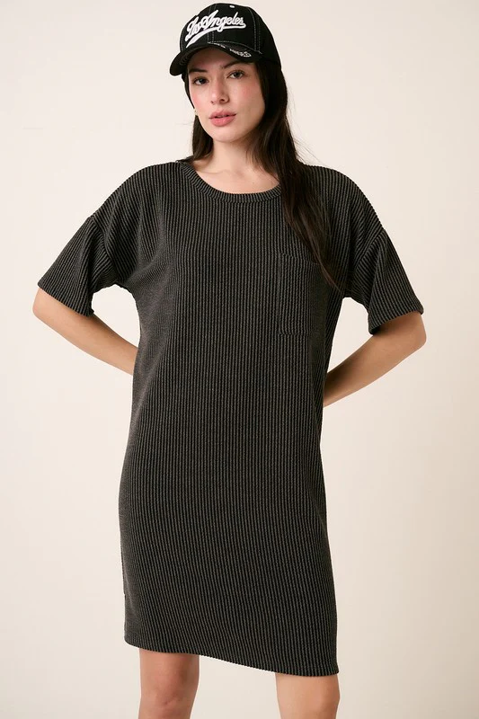In A Minute Tee Dress - Image 8