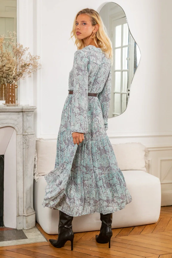 Palm Princess Maxi Dress - Image 3