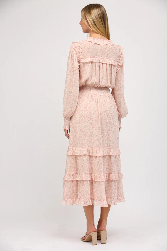 Rebecca Ruffled Dress - Image 2
