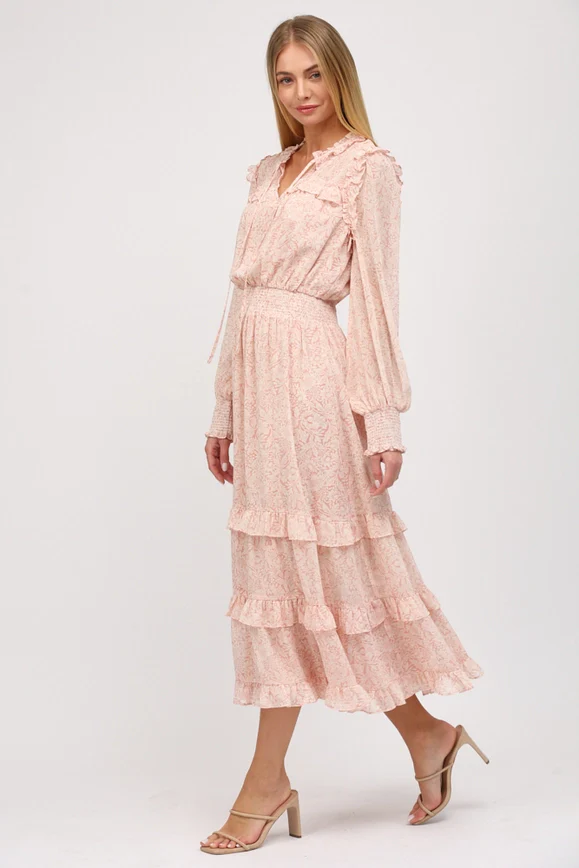 Rebecca Ruffled Dress - Image 3