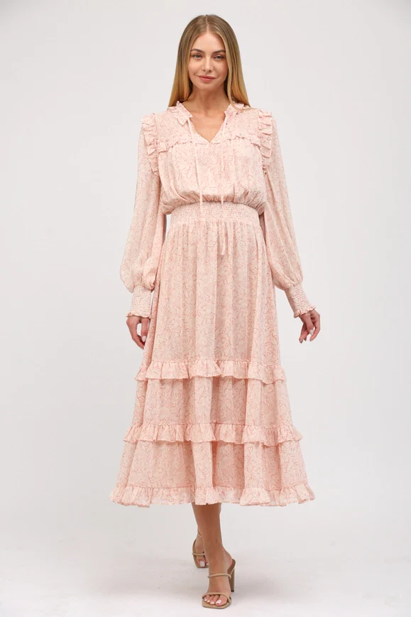 Rebecca Ruffled Dress - Image 4