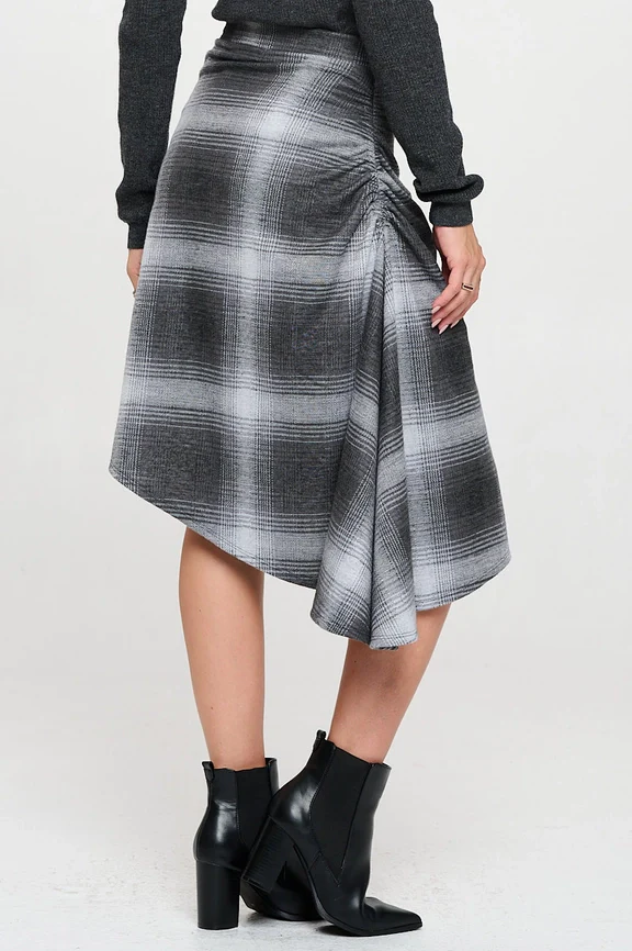 Aria Plaid Skirt - Image 2