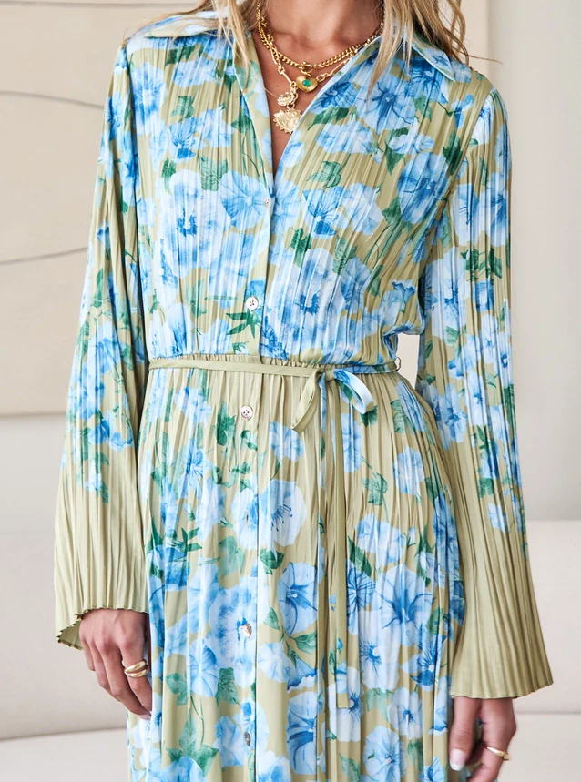 Pleasant Plisse Dress - Image 2