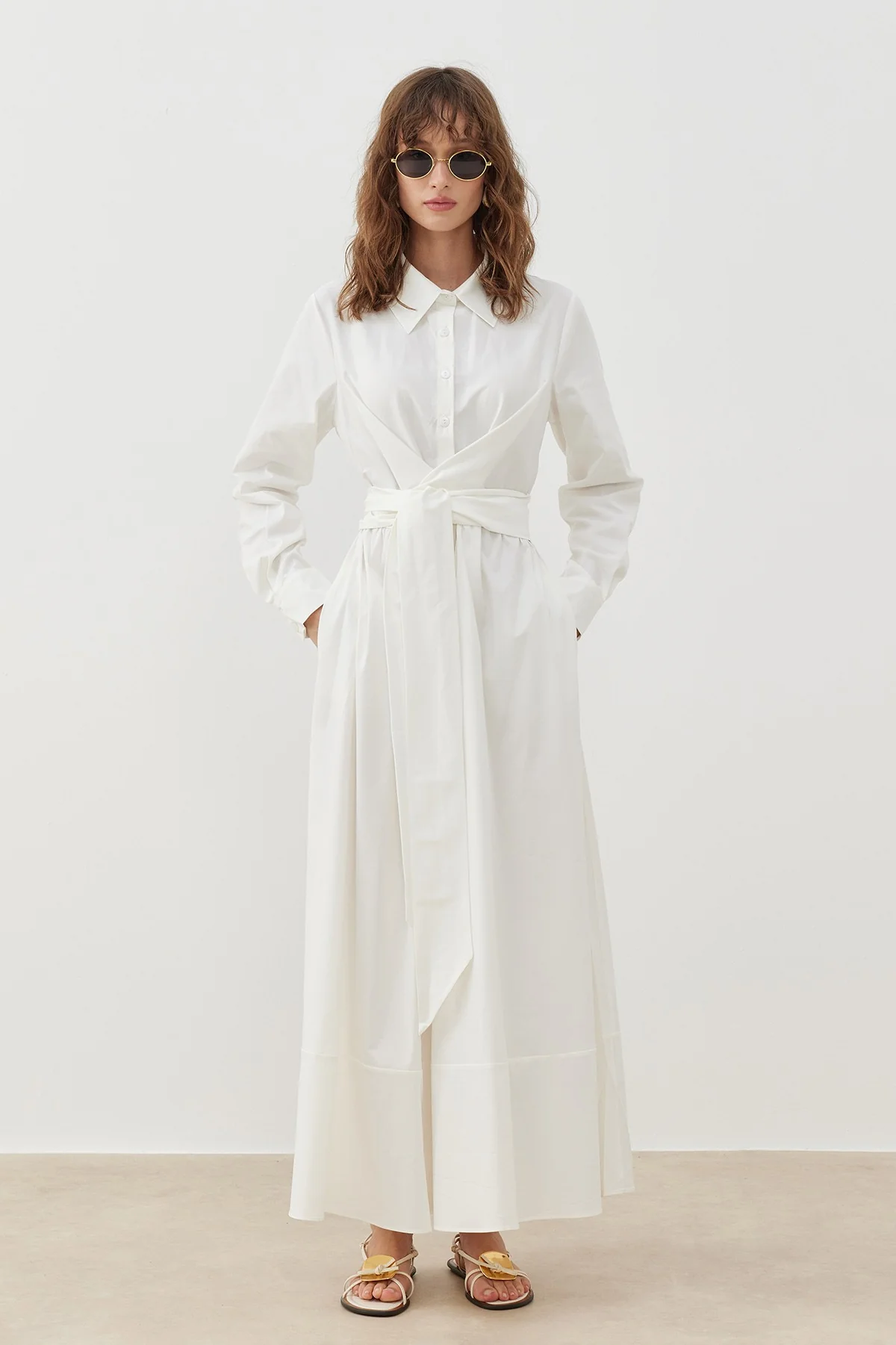 Mera Poplin Dress