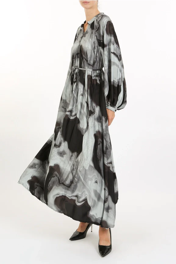 Mad Love Pleated Maxi Dress - Image 11