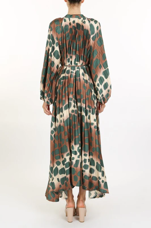 Mad Love Pleated Maxi Dress - Image 9