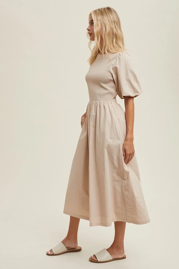 Penelope Puff Sleeve Dress - Image 8