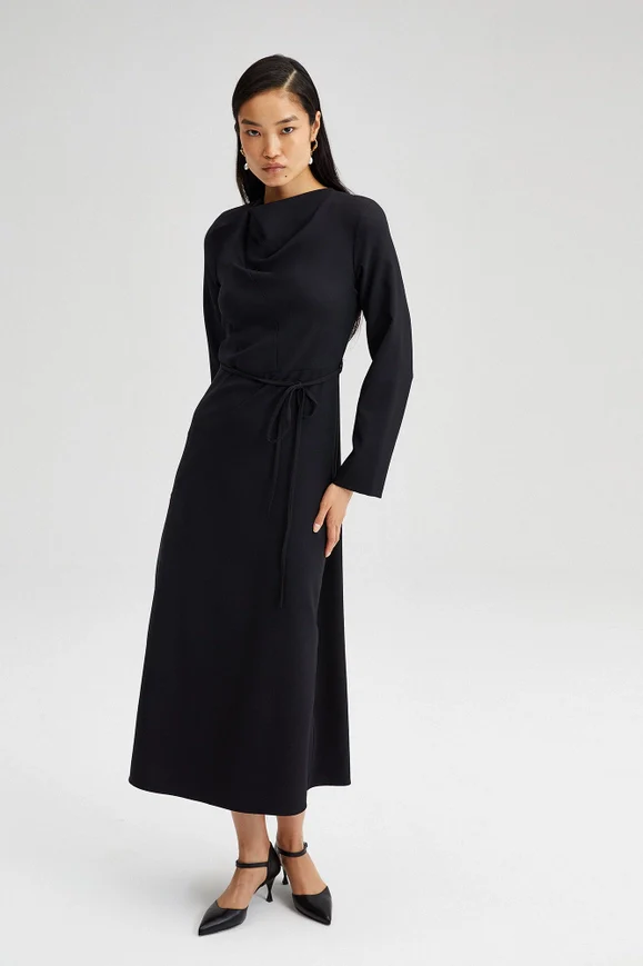 Promenade Crepe Dress - Image 8