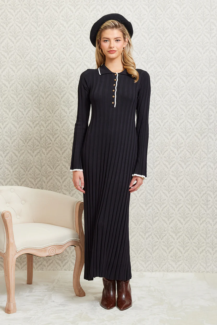 All In Maxi Ribbed Dress