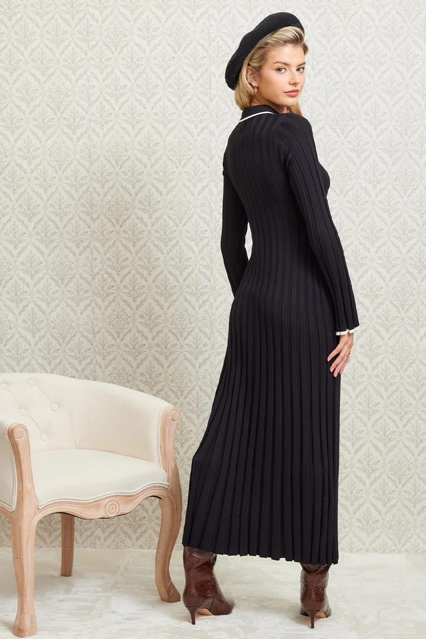 All In Maxi Ribbed Dress - Image 3