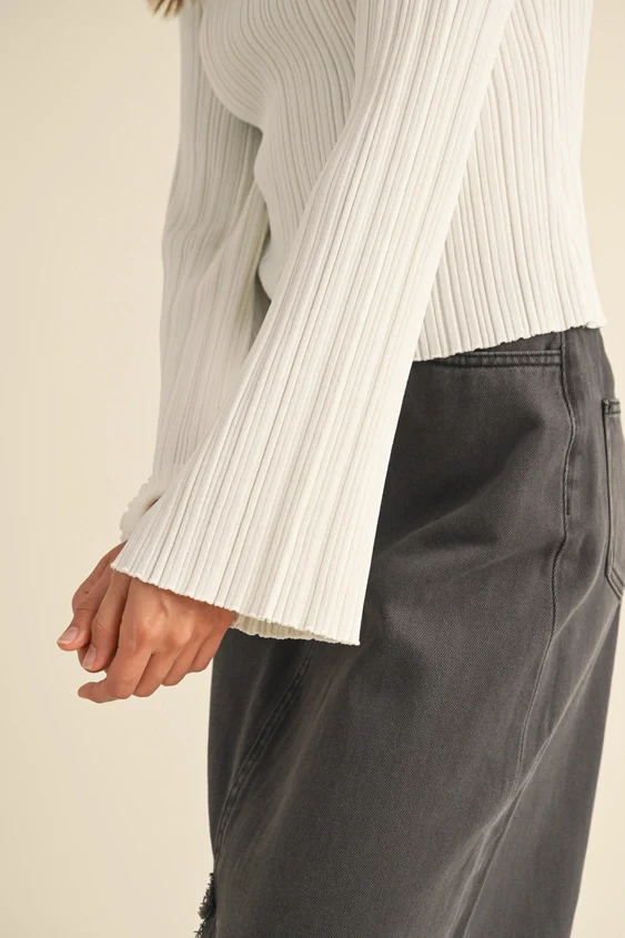 Belle Ribbed Top - Image 4