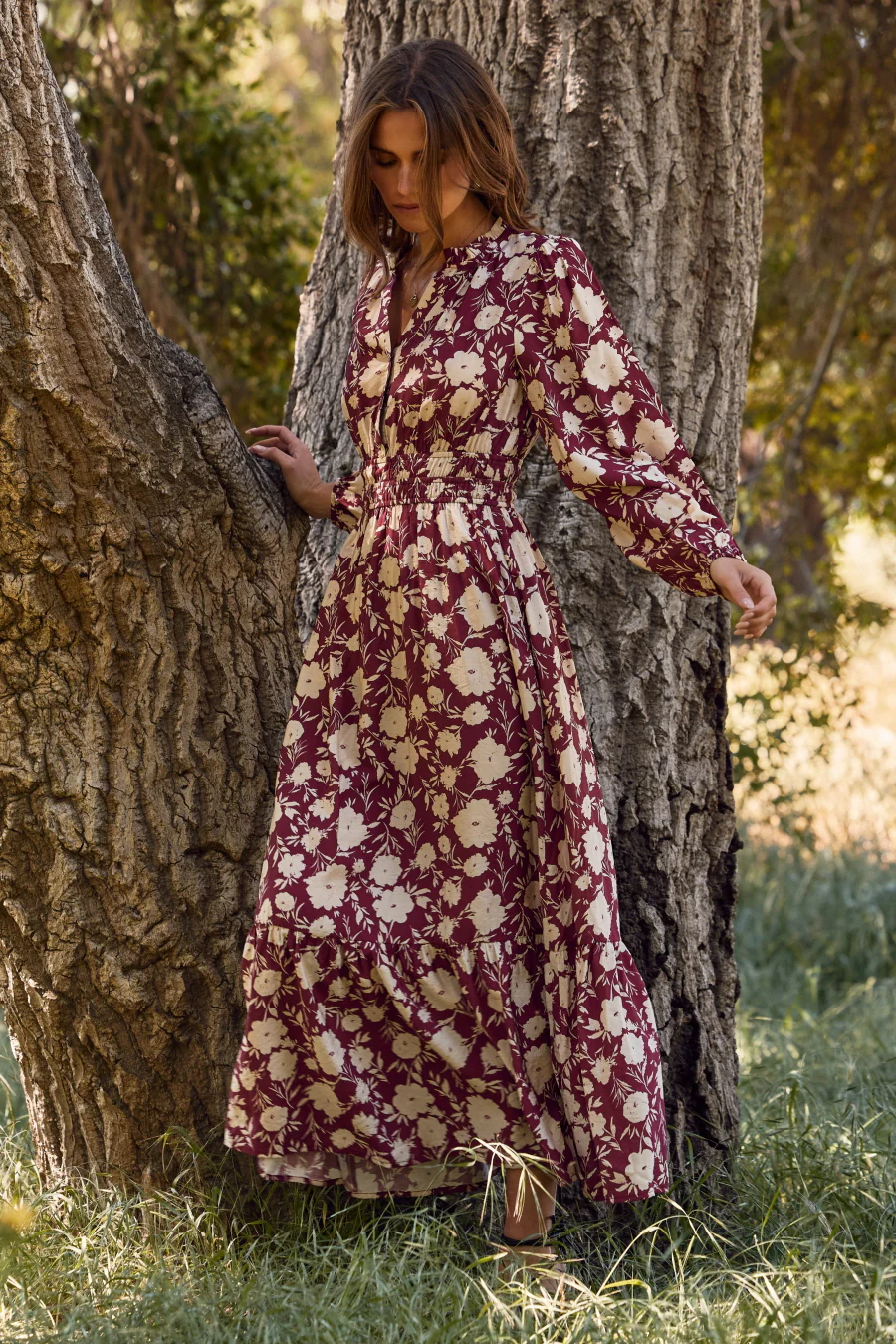 Rosa Floral Maxi Dress - Image 2