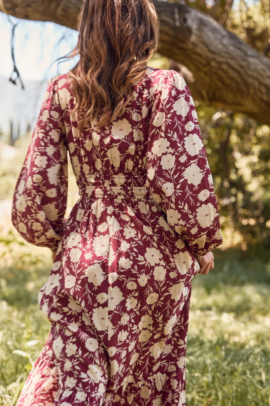 Rosa Floral Maxi Dress - Image 3