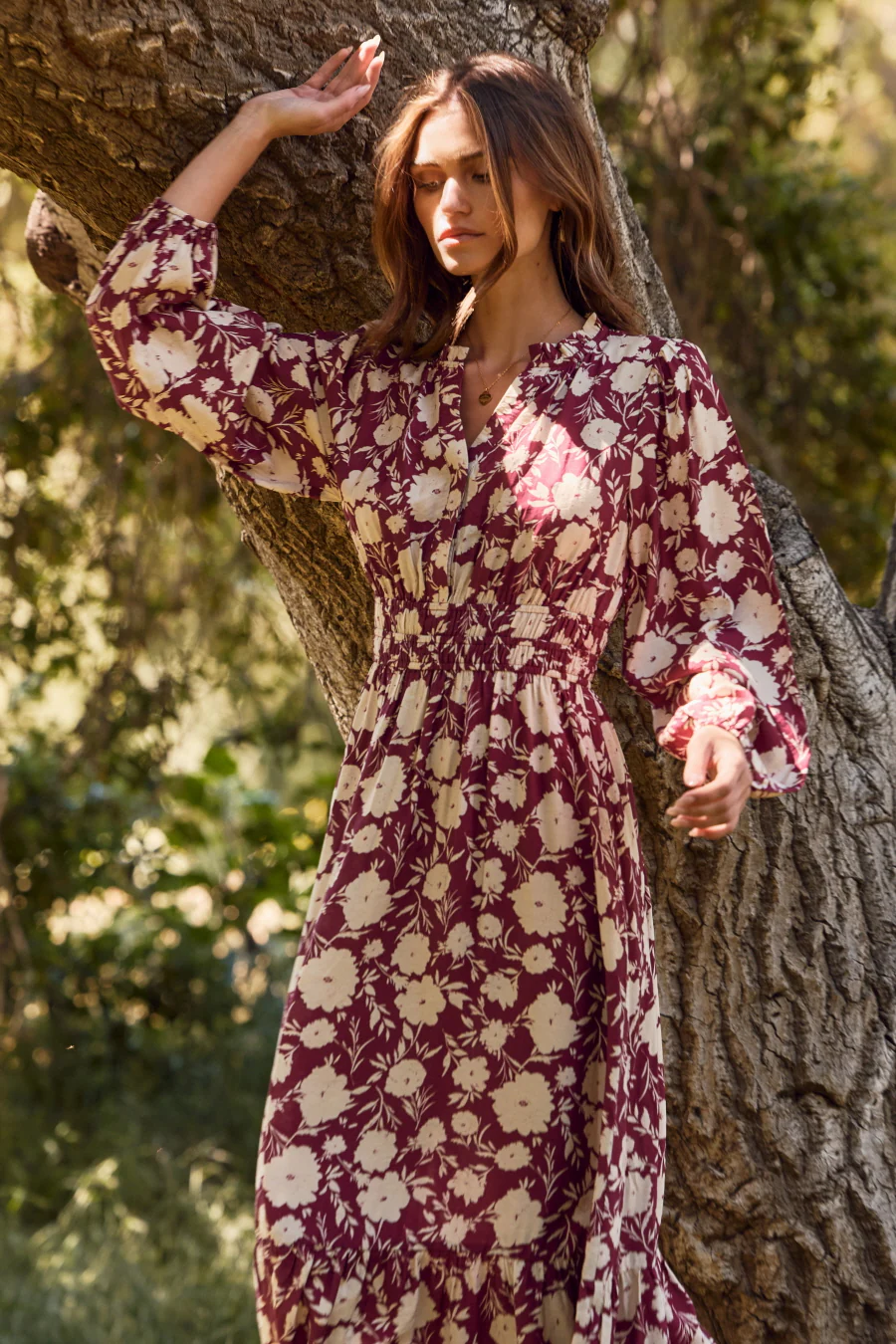 Rosa Floral Maxi Dress - Image 7