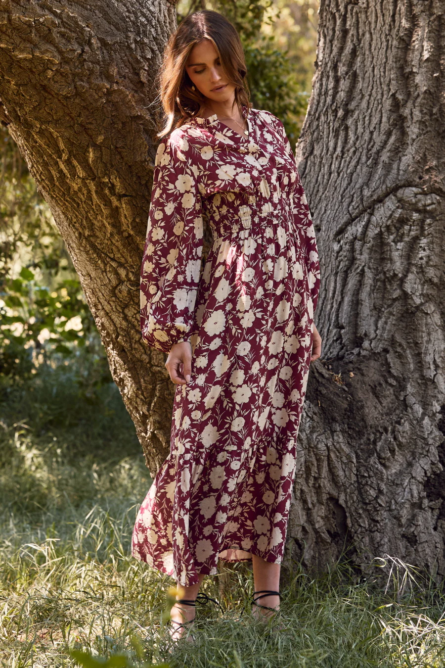 Rosa Floral Maxi Dress - Image 8