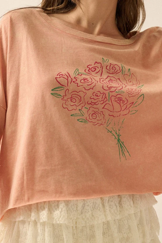 Rose Bouquet Tee - Image 2