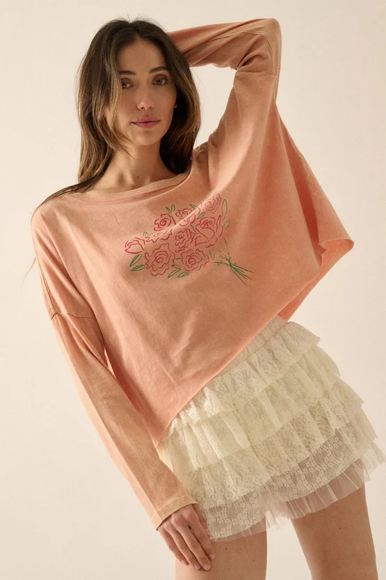 Rose Bouquet Tee - Image 4