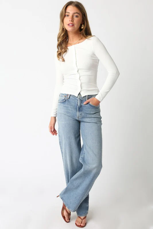 Rowan Button Top - Image 5