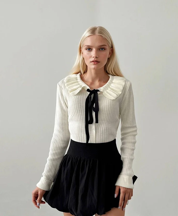Ruffle Bow Top - Image 3