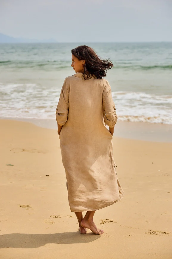 Sunshine Button Down Dress - Image 4