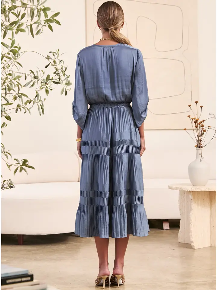 Vivian Satin Dress - Image 4