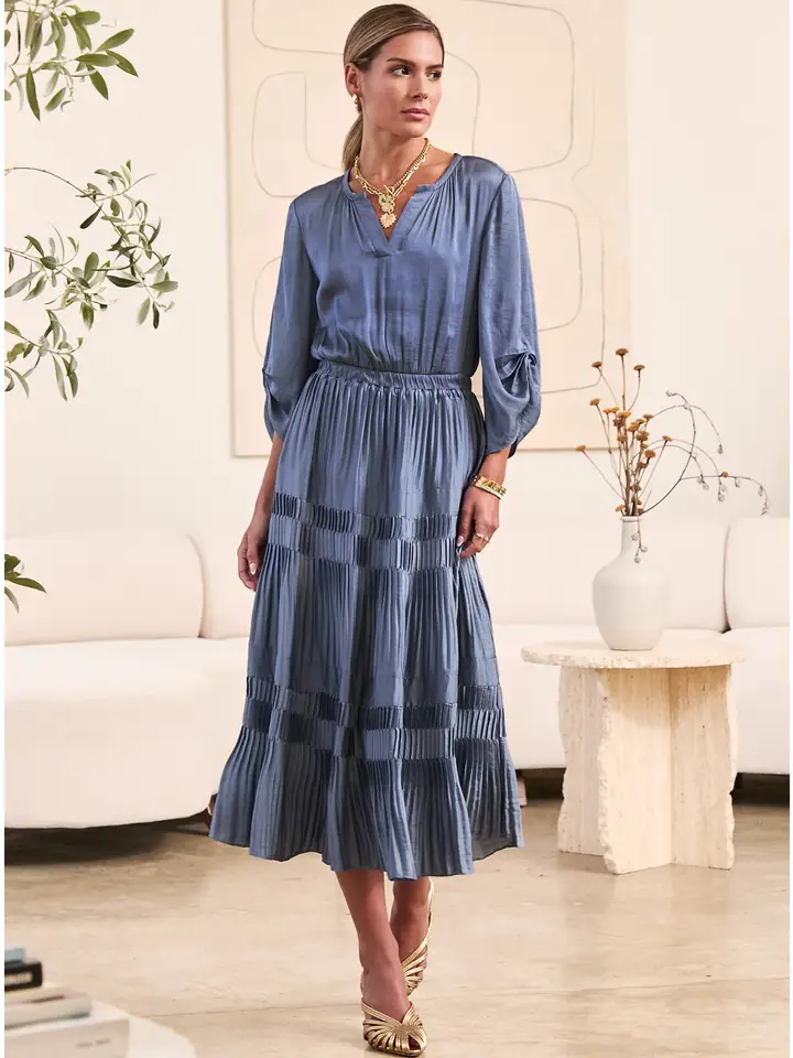 Vivian Satin Dress - Image 5