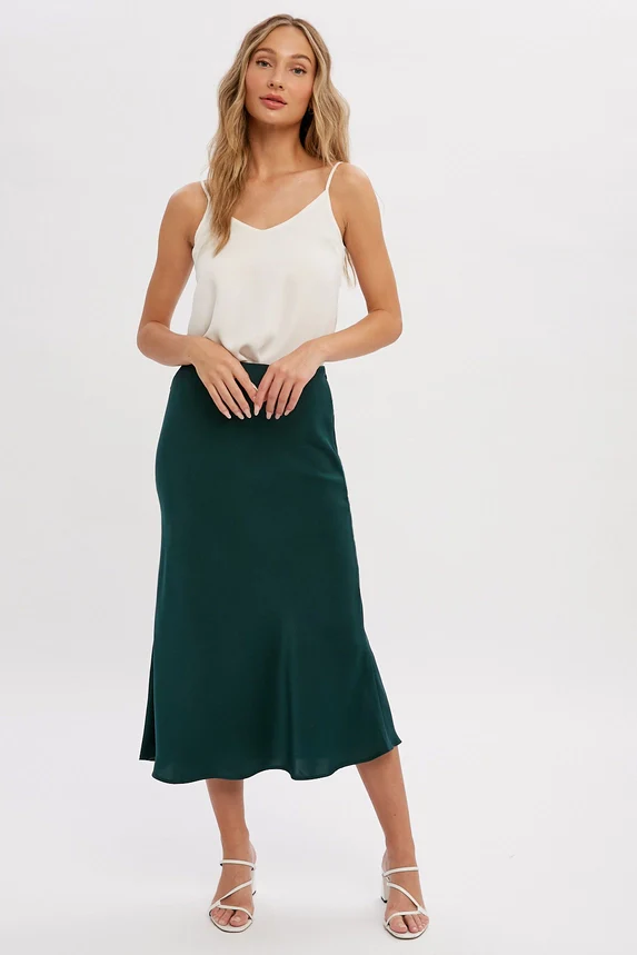 Silky Sweet Slip Skirt - Image 2