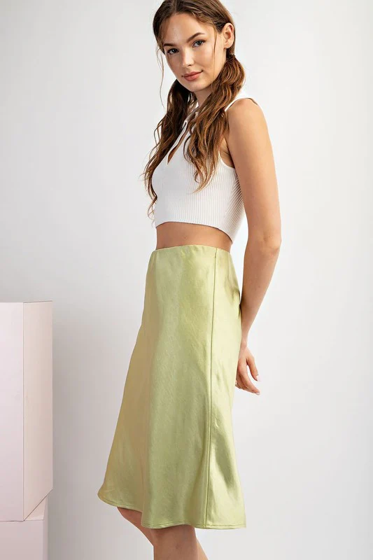 Here For It Slip Skirt - Image 9