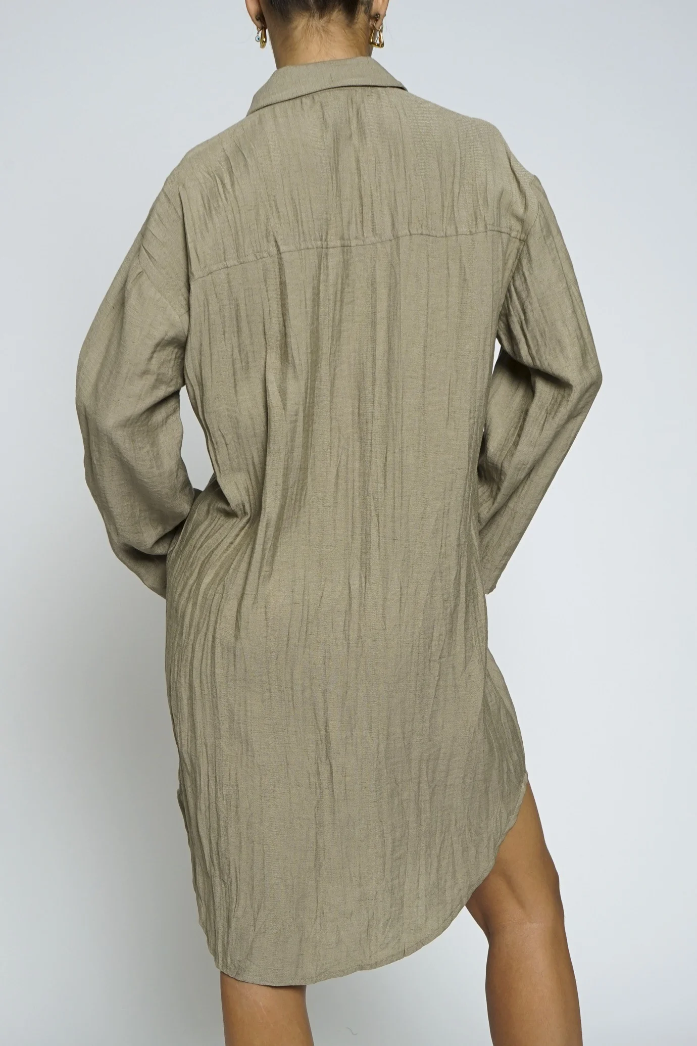 Serving Looks Shirt Dress - Image 2