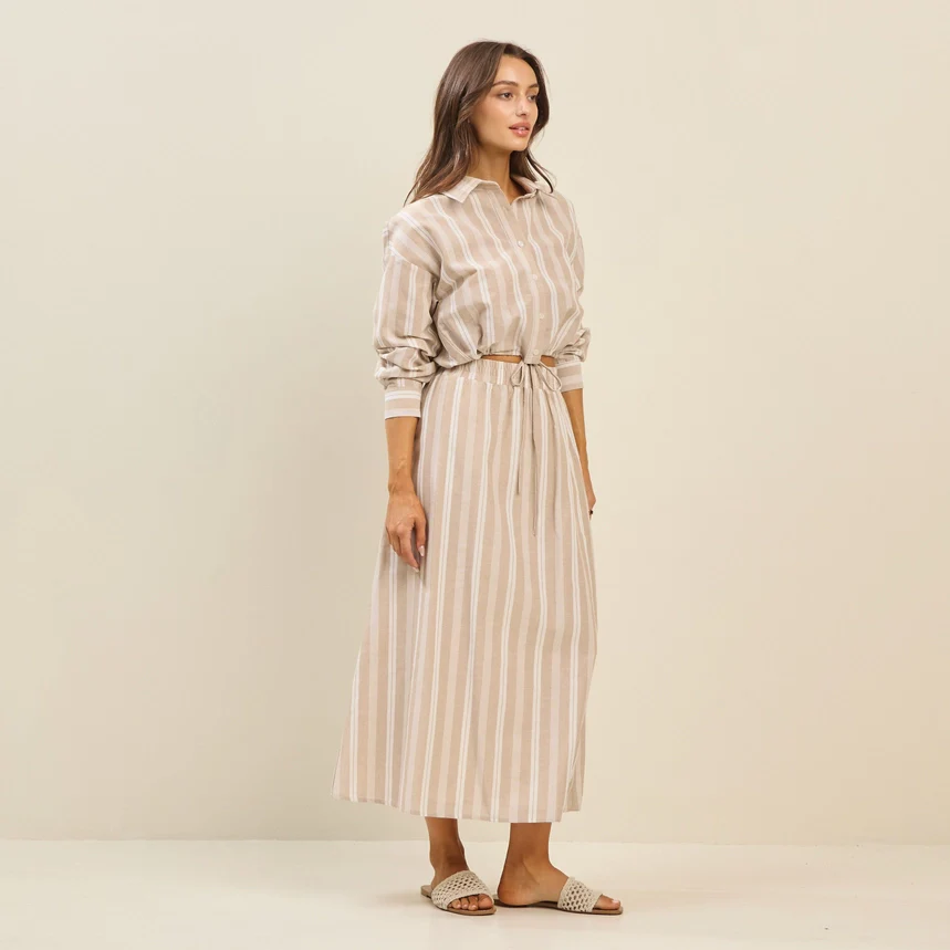 Effortless Striped Set - Image 3